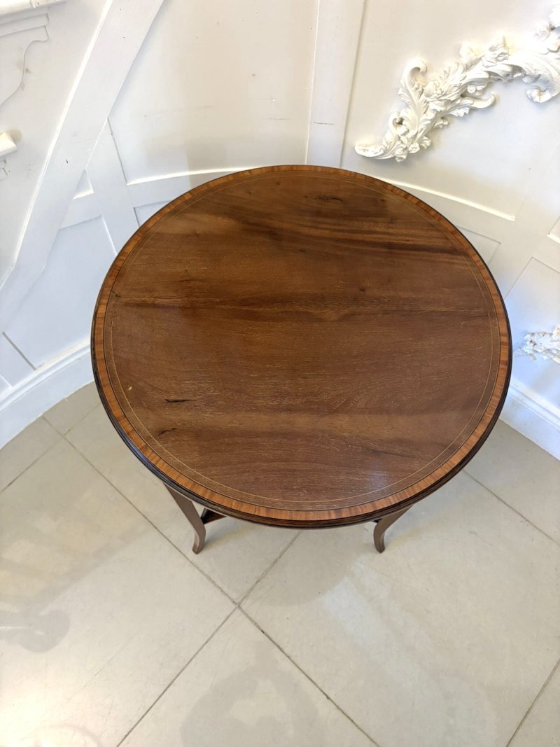 Antique Edwardian Mahogany Occasional / Lamp Table